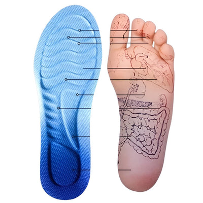 StepEase 4D Orthopädische Einlegesohlen | Fuß- & Fersenschmerzlinderung – Stoßdämpfend & Komfort für besseren Halt