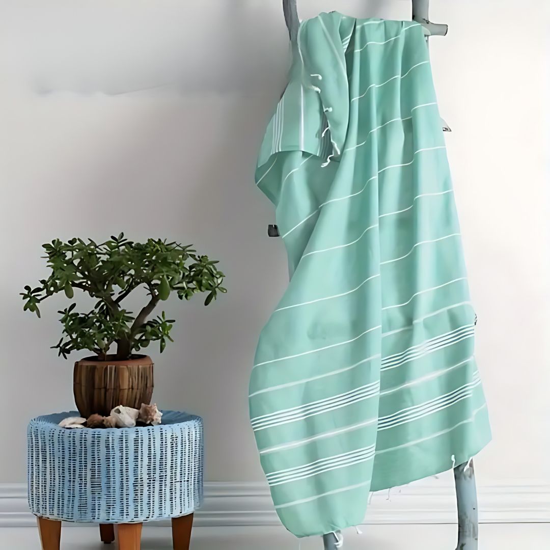 EcoWave Schnelltrocknendes Handtuch – Leicht & Vielseitig für Strand, Spa, Reisen & Zuhause – Umweltfreundliche Baumwolle