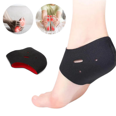 SootheSteps Fersensocken | Polsternder Schutz für trockene, rissige Fersen – Linderung bei Plantarfasziitis – Perfekt für den täglichen Gebrauch