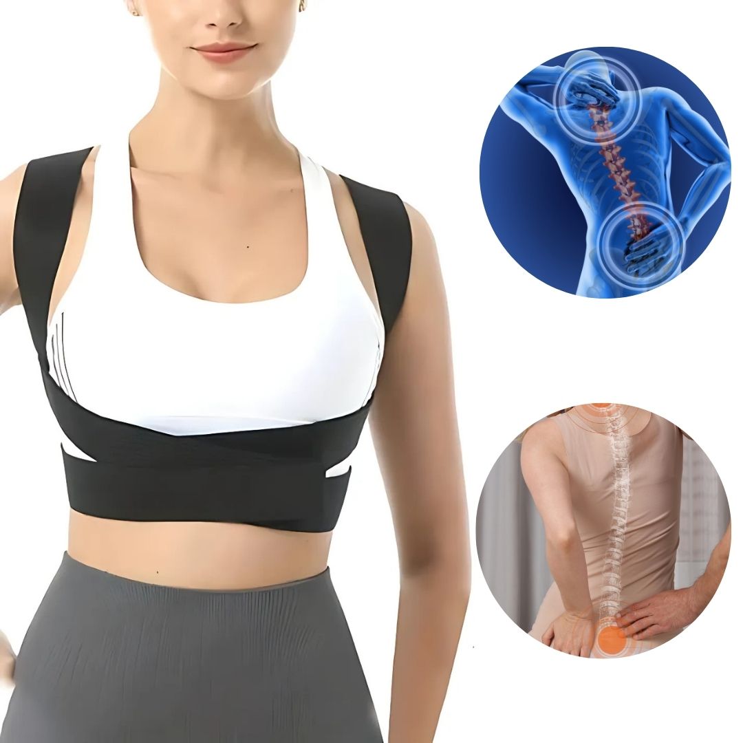 SpineAlign Haltungskorrektor | Verstellbare Stütze für Rücken & Schultern – Lindert Schmerzen & verbessert die Haltung