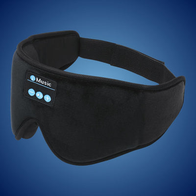 DreamSounds Bluetooth-Schlafmaske mit Integrierten Kopfhörern | Für Reisen, Meditation und Lichtblockierung