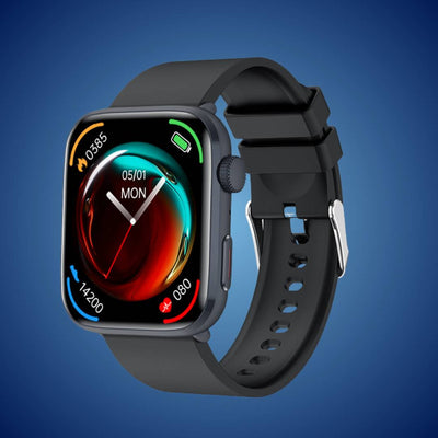 VitalTakt SmartWatch PRO | Retina Display - IP68 Wasserdicht - Herzfrequenz - Blutsauerstoff - Schlaf - Sport - Bluetooth-Anrufe - iOS - Android