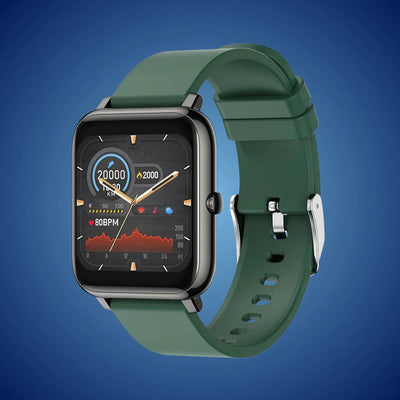 VitalFit SmartWatch | Gesundheits- und Fitness-Tracker – mit Herzfrequenz – SpO2 – Schlafanalyse – Smart-Benachrichtigungen – GPS
