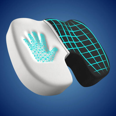 PosturAlign Orthopädisches 4D Sitzkissen | Rückenschmerz-Linderung – Ischias-Stütze – Ergonomische Haltungskorrektur – Büro – Auto