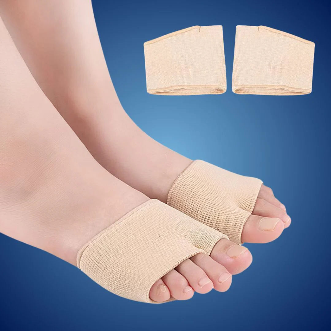 CushionFlex Vorfußschutz | Silikongelkissen - Dämpft Stöße - Schmerzlinderung - Bei Metatarsalgie - Täglicher Komfort