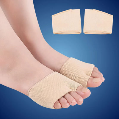 CushionFlex Vorfußschutz | Silikongelkissen - Dämpft Stöße - Schmerzlinderung - Bei Metatarsalgie - Täglicher Komfort