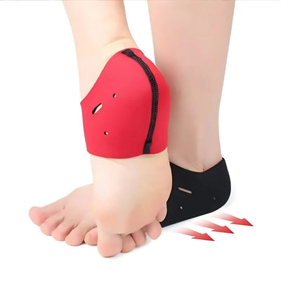 SootheSteps Fersensocken | Polsternder Schutz für trockene, rissige Fersen – Linderung bei Plantarfasziitis – Perfekt für den täglichen Gebrauch