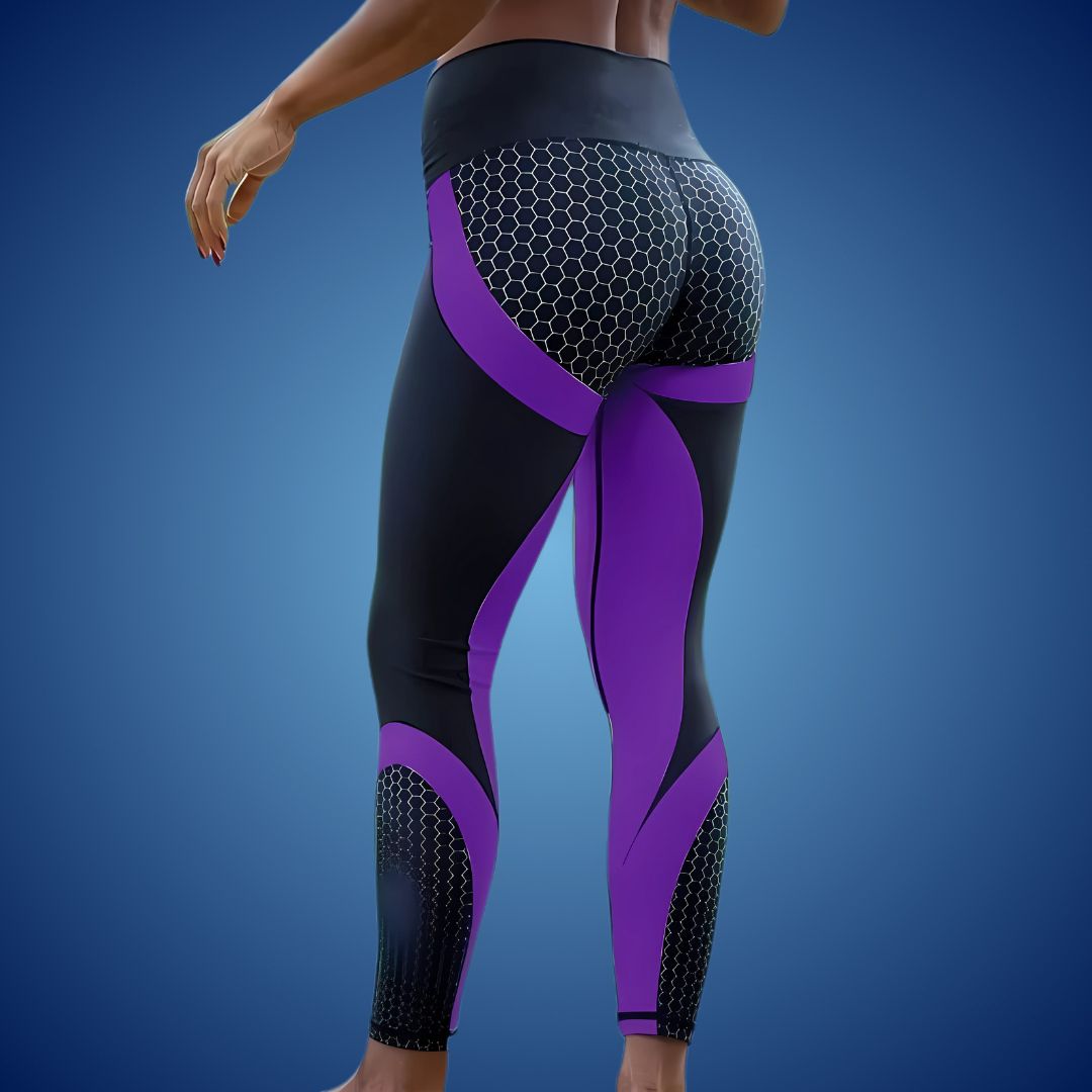 FormFit | Fitness Push-up Leggings - High-Waist - Po-Lift Kompression - Squat-Proof - Atmungsaktiv für Sport, Yoga, Alltag