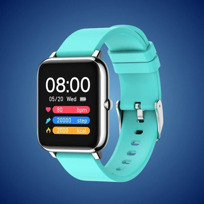 VitalFit SmartWatch | Gesundheits- und Fitness-Tracker – mit Herzfrequenz – SpO2 – Schlafanalyse – Smart-Benachrichtigungen – GPS