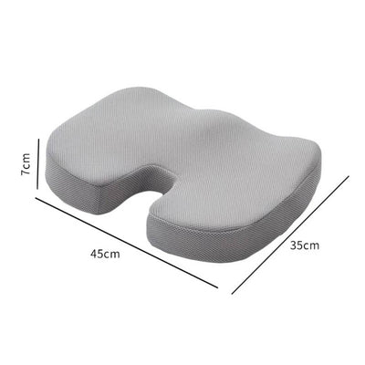 PosturAlign Orthopädisches 4D Sitzkissen | Rückenschmerz-Linderung – Ischias-Stütze – Ergonomische Haltungskorrektur – Büro – Auto