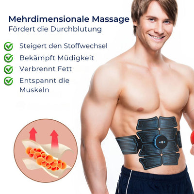 CorePulse Elektrischer Muskelstimulator | Gürtel zur Muskelstraffung – Fettabbau & Regeneration nach dem Training