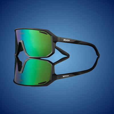 VelocityShield Sonnenbrille | Stoßfest - UV-Schutz - Blendschutz - Sicherer Sitz für Radfahren - Laufen - Autofahren - Sport