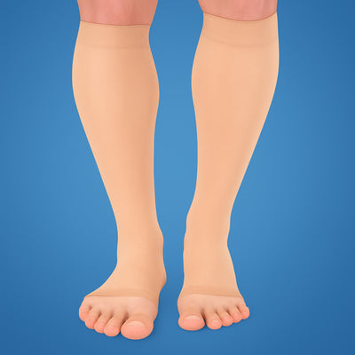 VenoFlex – Kompressionsstrümpfe gegen Krampfadern – Durchblutung fördern – Atmungsaktiv & Elastisch – Für Alltag & Reisen