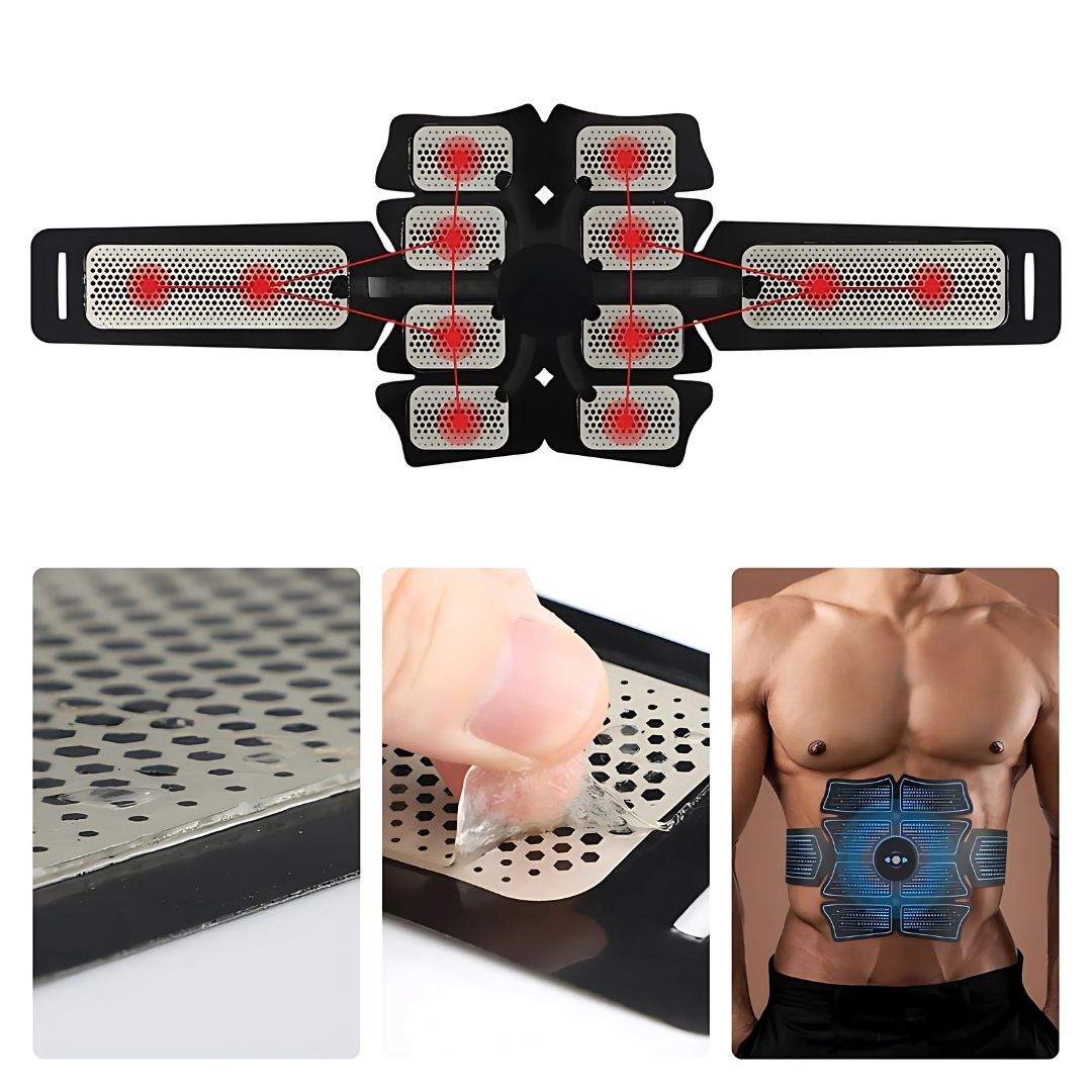 CorePulse Elektrischer Muskelstimulator | Gürtel zur Muskelstraffung – Fettabbau & Regeneration nach dem Training