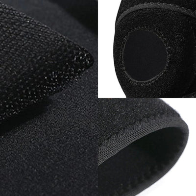 FlexiKnee Verstellbare Kniebandage | Anpassbare Unterstützung mit Dämpfung – Zur Verletzungsprävention und Komfort während Aktivitäten