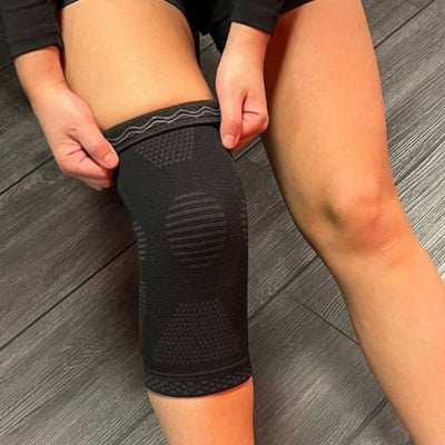 FlexiKnee Aktive Kniebandage | Kompression & Stabilität für Schmerzlinderung – Verletzungsheilung, Arthrose, Sport & Genesung
