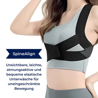 SpineAlign Haltungskorrektor | Verstellbare Stütze für Rücken & Schultern – Lindert Schmerzen & verbessert die Haltung