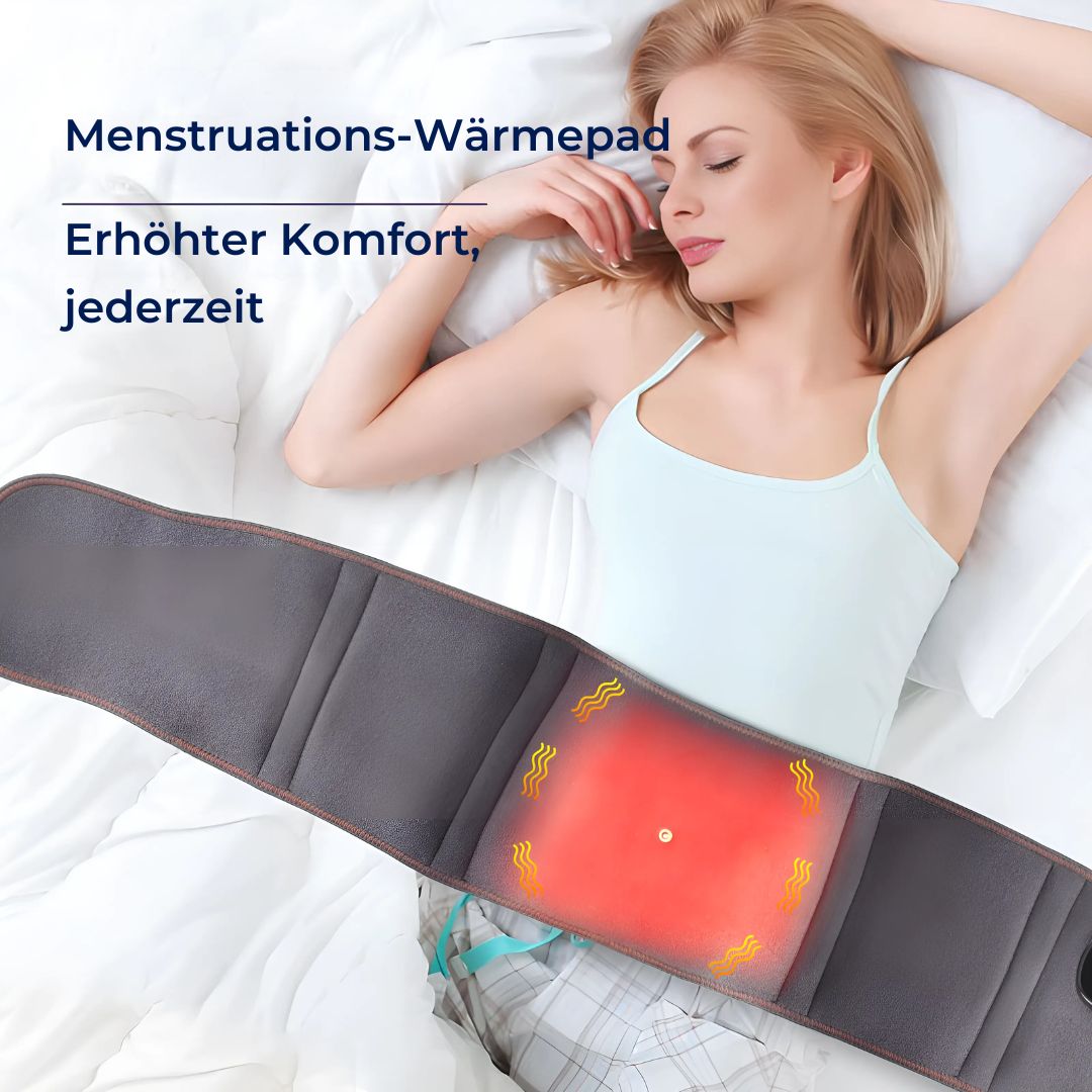 ThermaLinderung Heizgürtel gegen Rückenschmerzen | Rotlichttherapie – Verstellbar, Schmerzlindernd & Entspannend