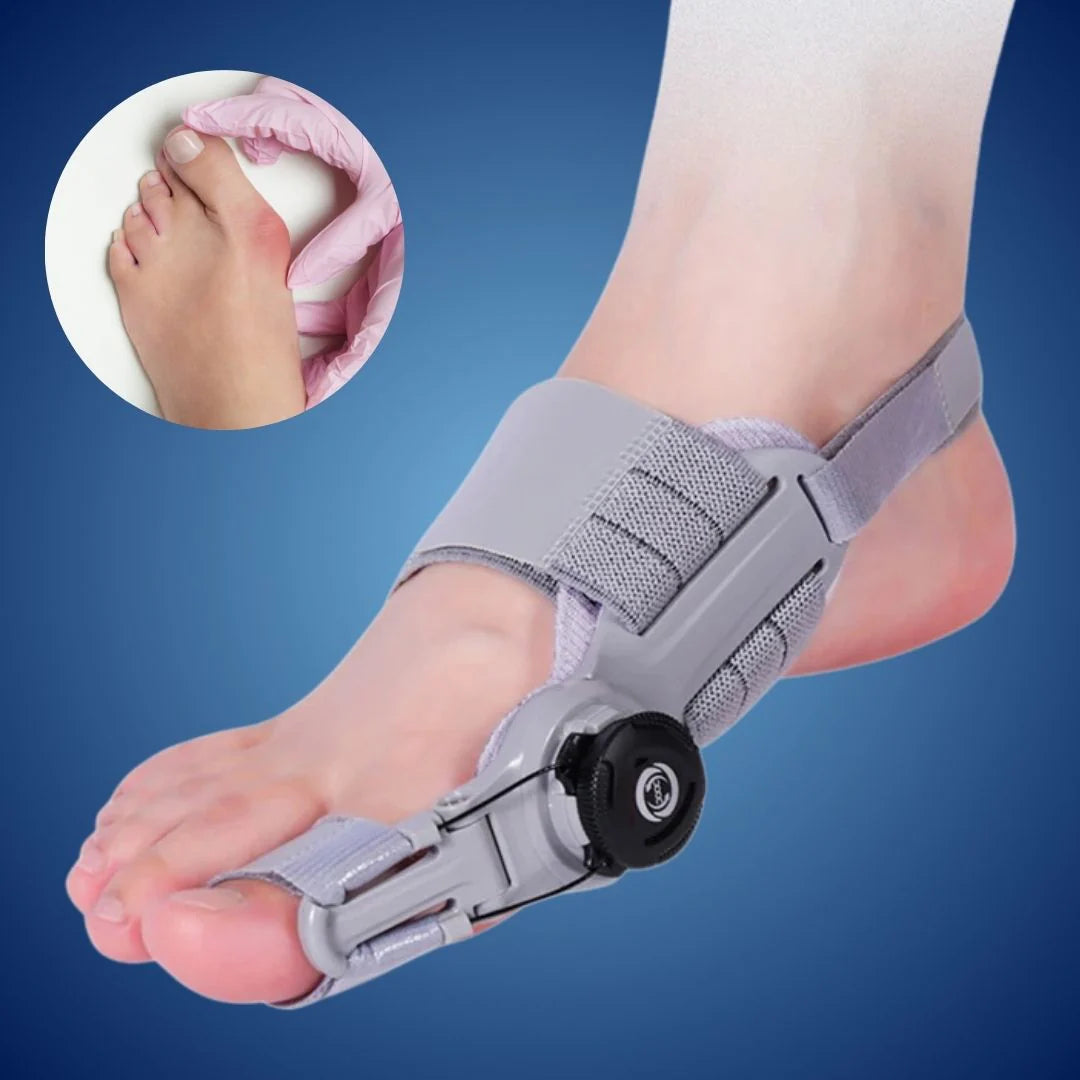 BunionEase Einstellbare Entlastungsstützen | Für Hallux Valgus – Sanfte Korrektur und Schmerzlinderung