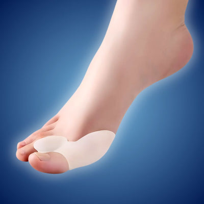 BunionGuard für Hallux Valgus | Silikonschutz mit Zehenspreizer – Schmerzlinderung und Korrigierende Anpassung
