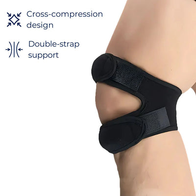 FlexiKnee Multifunktionale Kniebandage | Verstellbare Kompression zur Schmerzlinderung & Vorbeugung von Gelenkbeschwerden