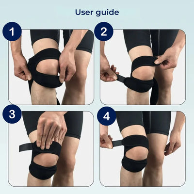 FlexiKnee Multifunktionale Kniebandage | Verstellbare Kompression zur Schmerzlinderung & Vorbeugung von Gelenkbeschwerden