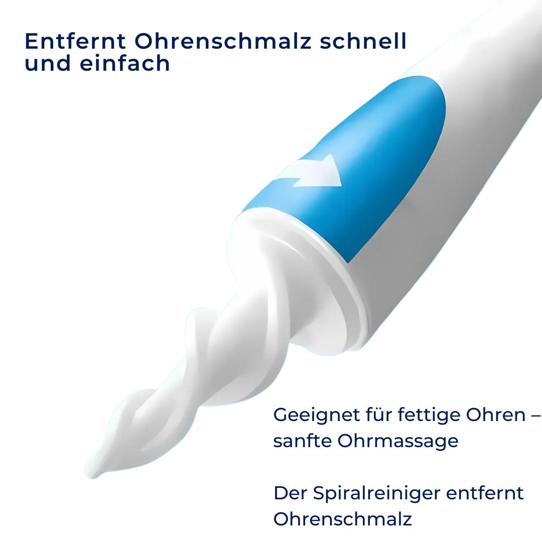 KlarOhr | Silikon-Ohrenschmalzreiniger - Sicher - Nicht-Invasiv - Flexibel Für Ohrhygiene - Hörkomfort - Klarheit und Juckreizlinderung