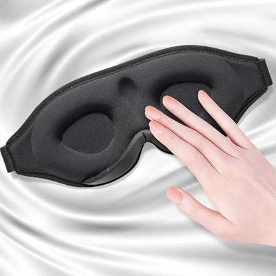 LumiShade Verdunkelungs-Schlafmaske | Lichtblockierender Komfort – Für Schichtarbeiter, Reisende und Lichtempfindliche Schläfer