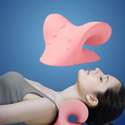 NeckAlign Chiropraktisches Nackenkissen | Nackenstrecker zur Schmerzlinderung, Haltungsverbesserung und besserem Schlaf