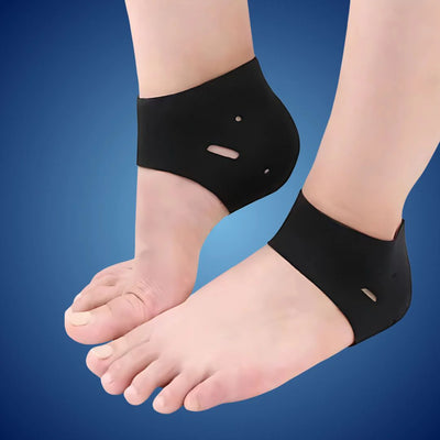 SootheSteps Fersensocken | Polsternder Schutz für trockene, rissige Fersen – Linderung bei Plantarfasziitis – Perfekt für den täglichen Gebrauch
